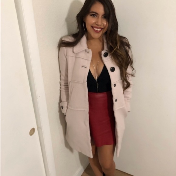 Tara Jarmon Light Pink Coat NWOT - Picture 2 of 5